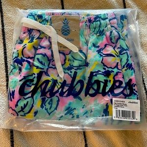 Chubbies The Vacation Blooms 7" Stretch (Zipper Back Pocket) Mens Swimsuit